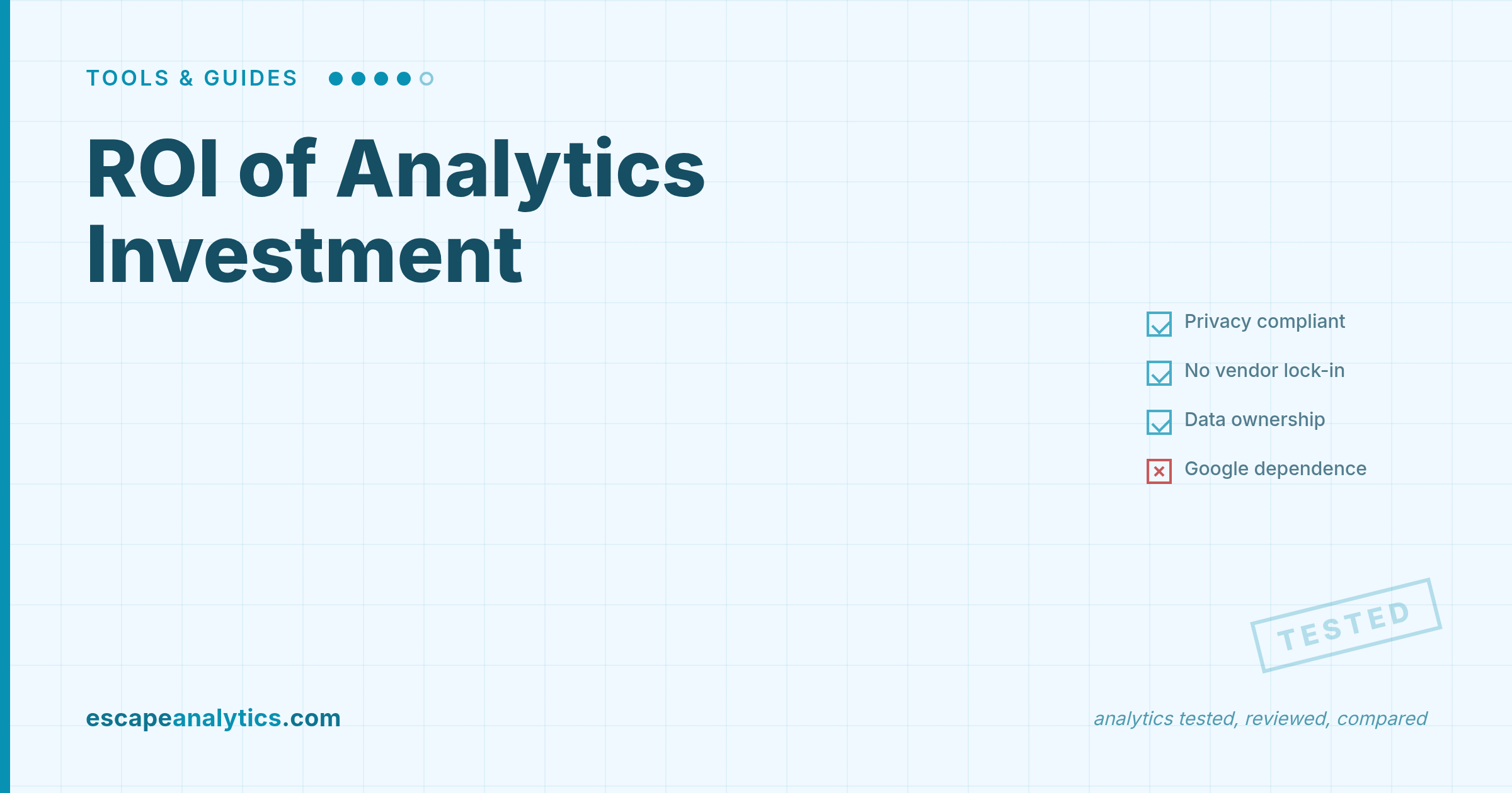 ROI of Analytics: Measuring the Value of Your Data Investment