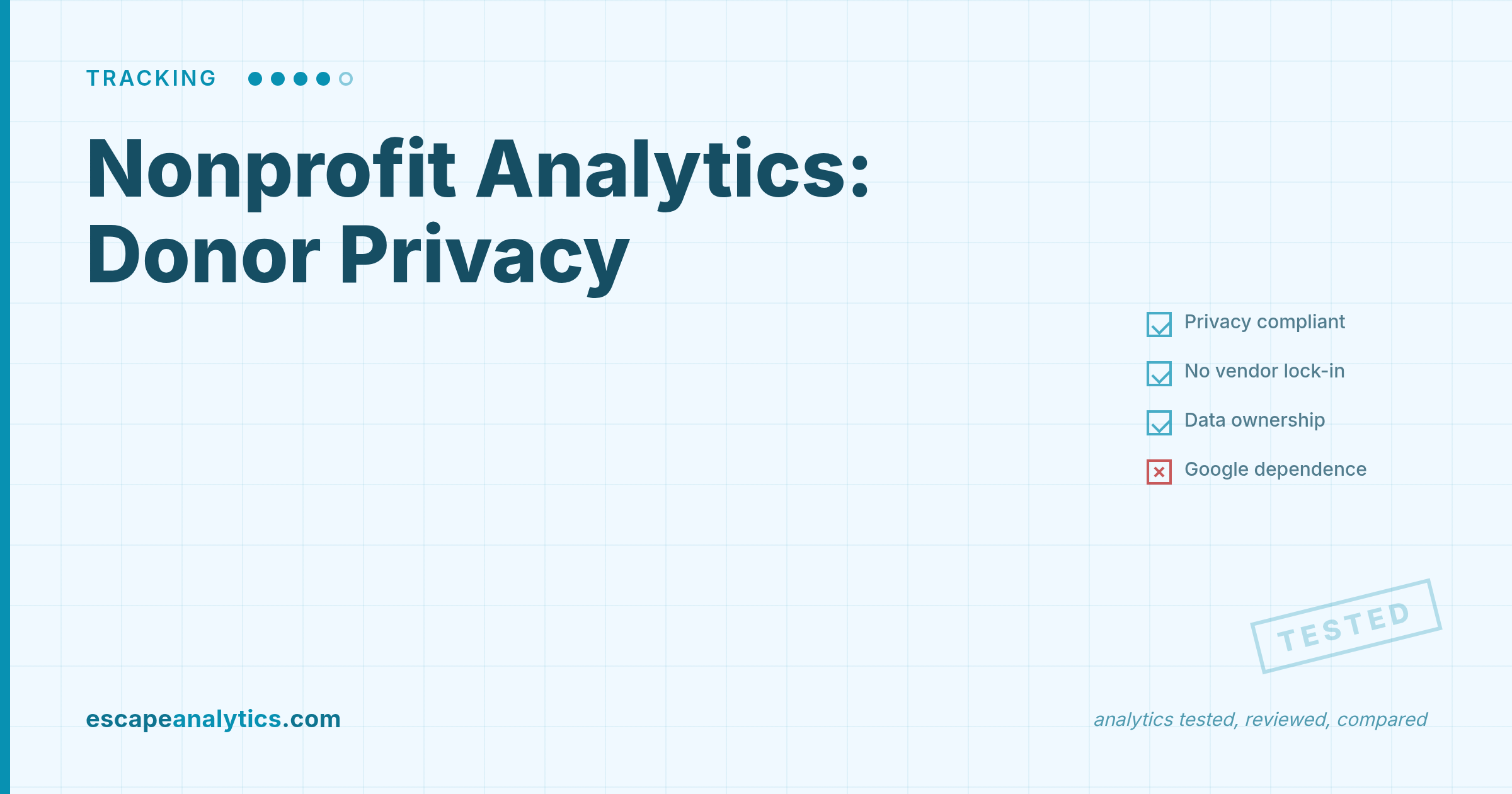 Nonprofit Website Analytics: Donor Privacy and Engagement Tracking