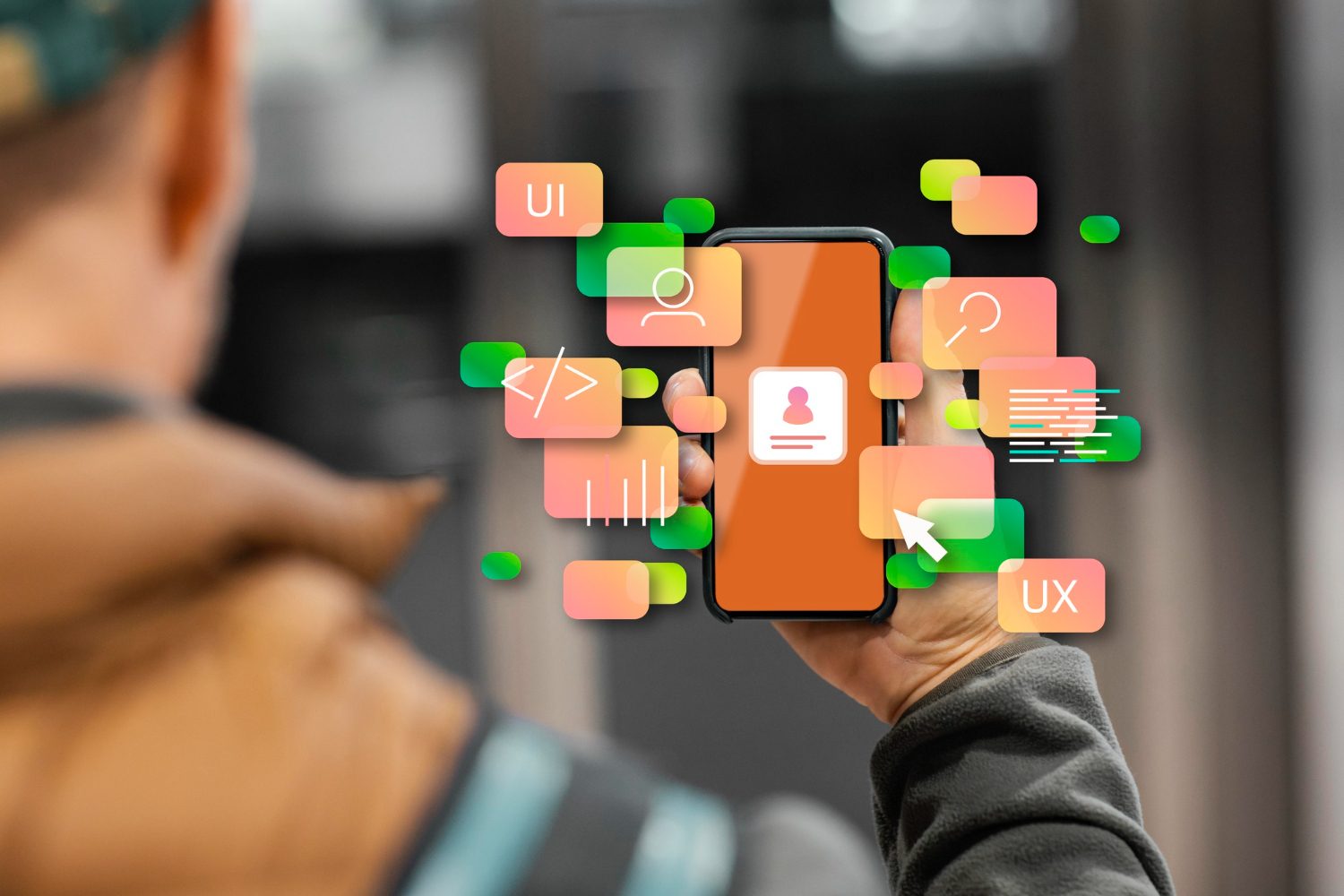 Consent banner UX design elements and mobile interface