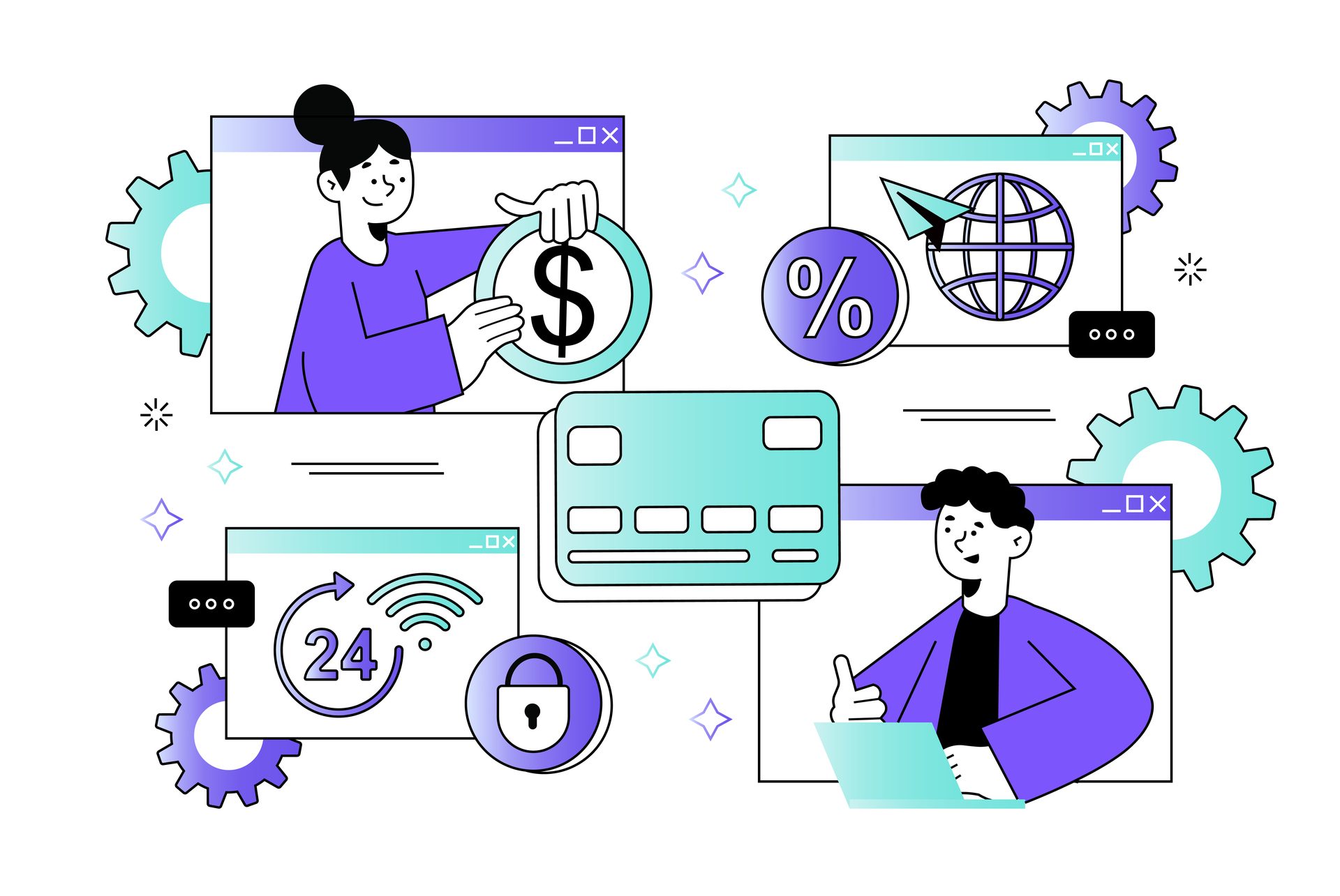 Hidden costs of free analytics illustrated with payment and lock