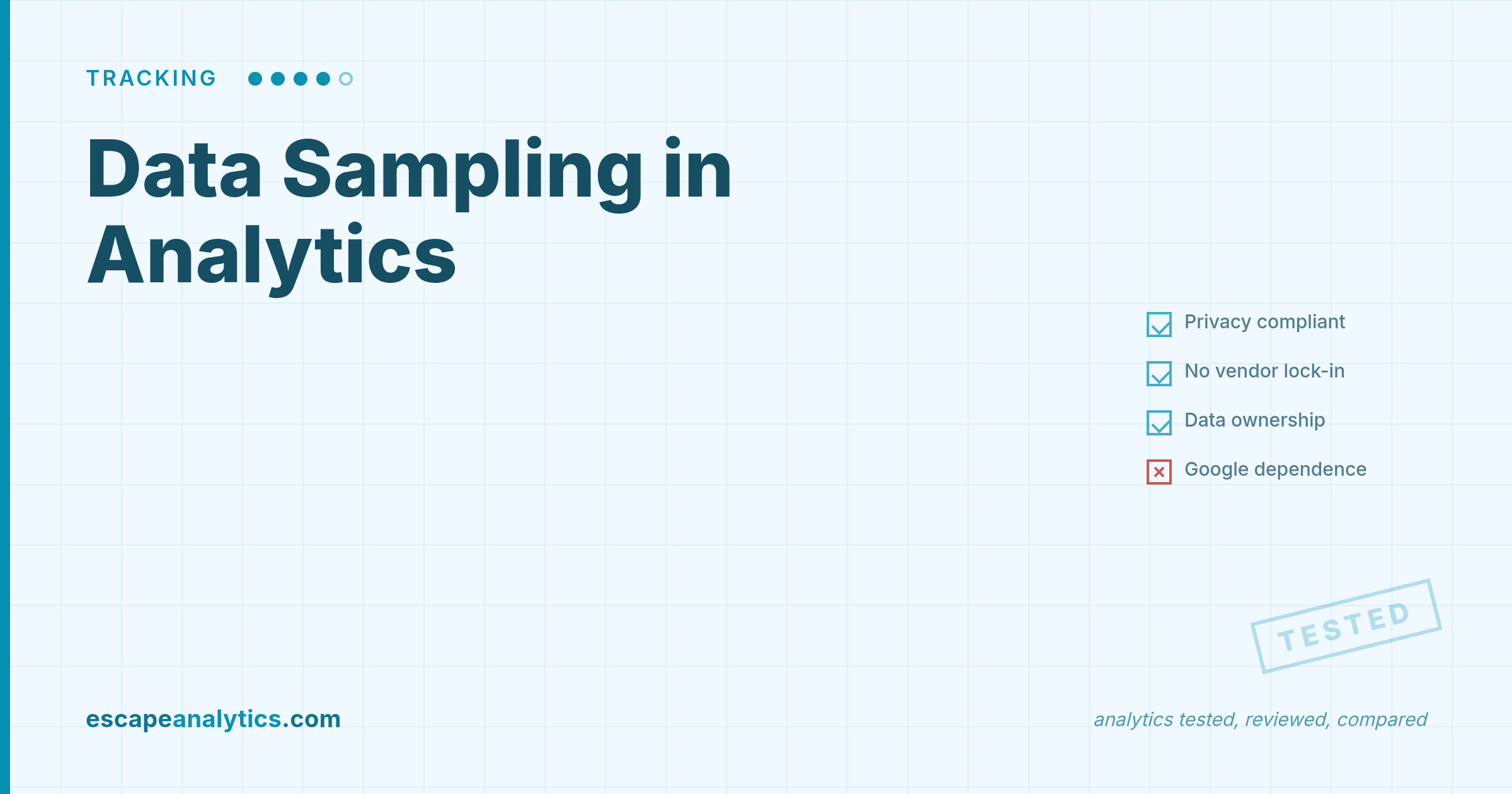 Data Sampling in Analytics: Why Your Reports Show Different Numbers